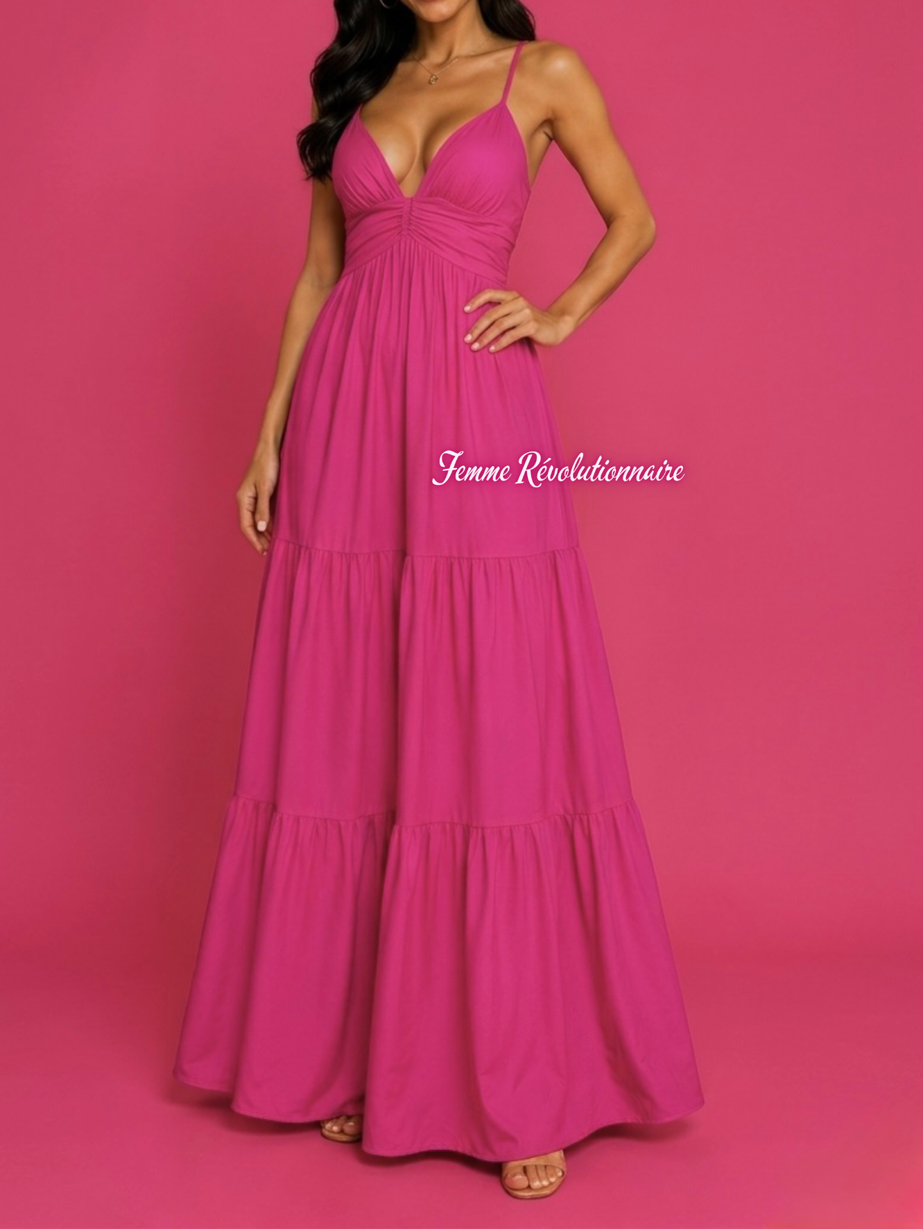 Abito Evasion Fucsia