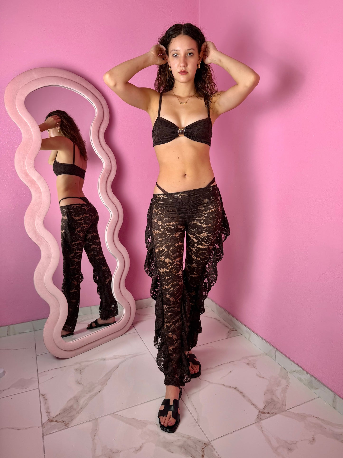 Bikini Cannes Brown (costume+pareo)