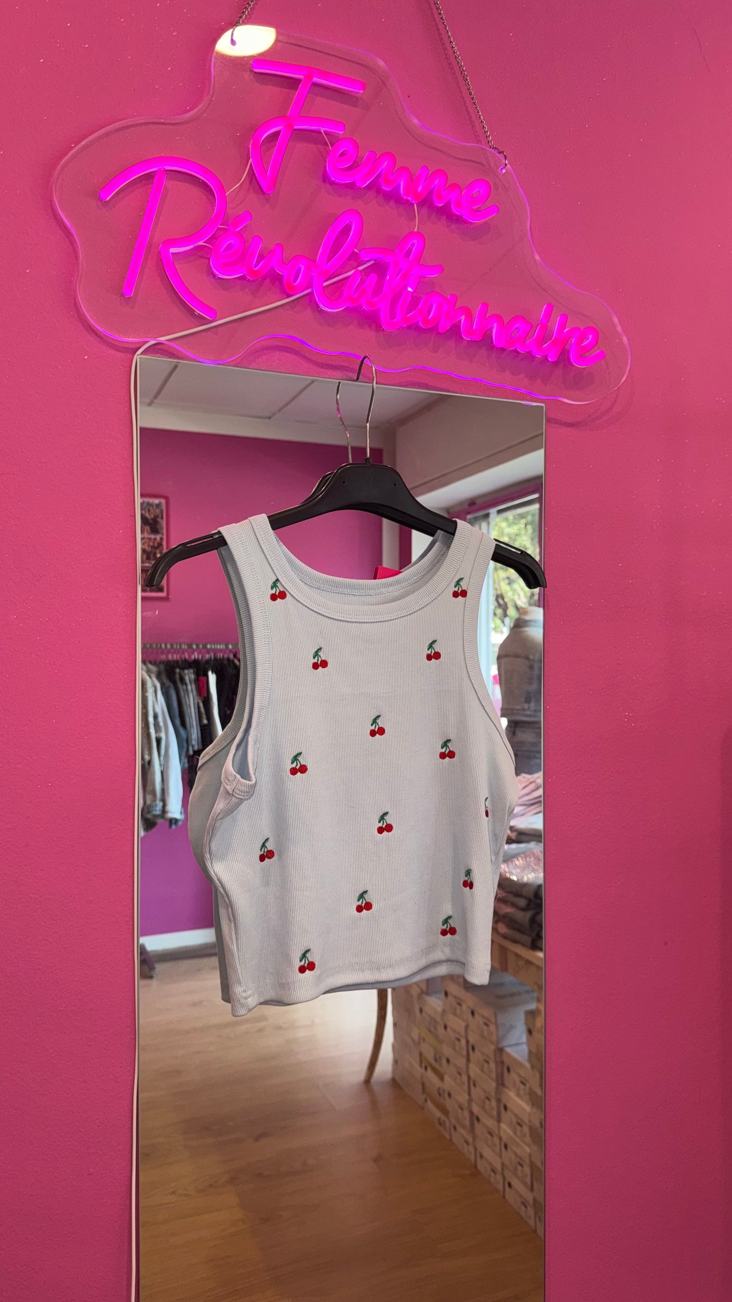 Top Cherry Light Blue