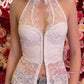 Top Kate Lace White