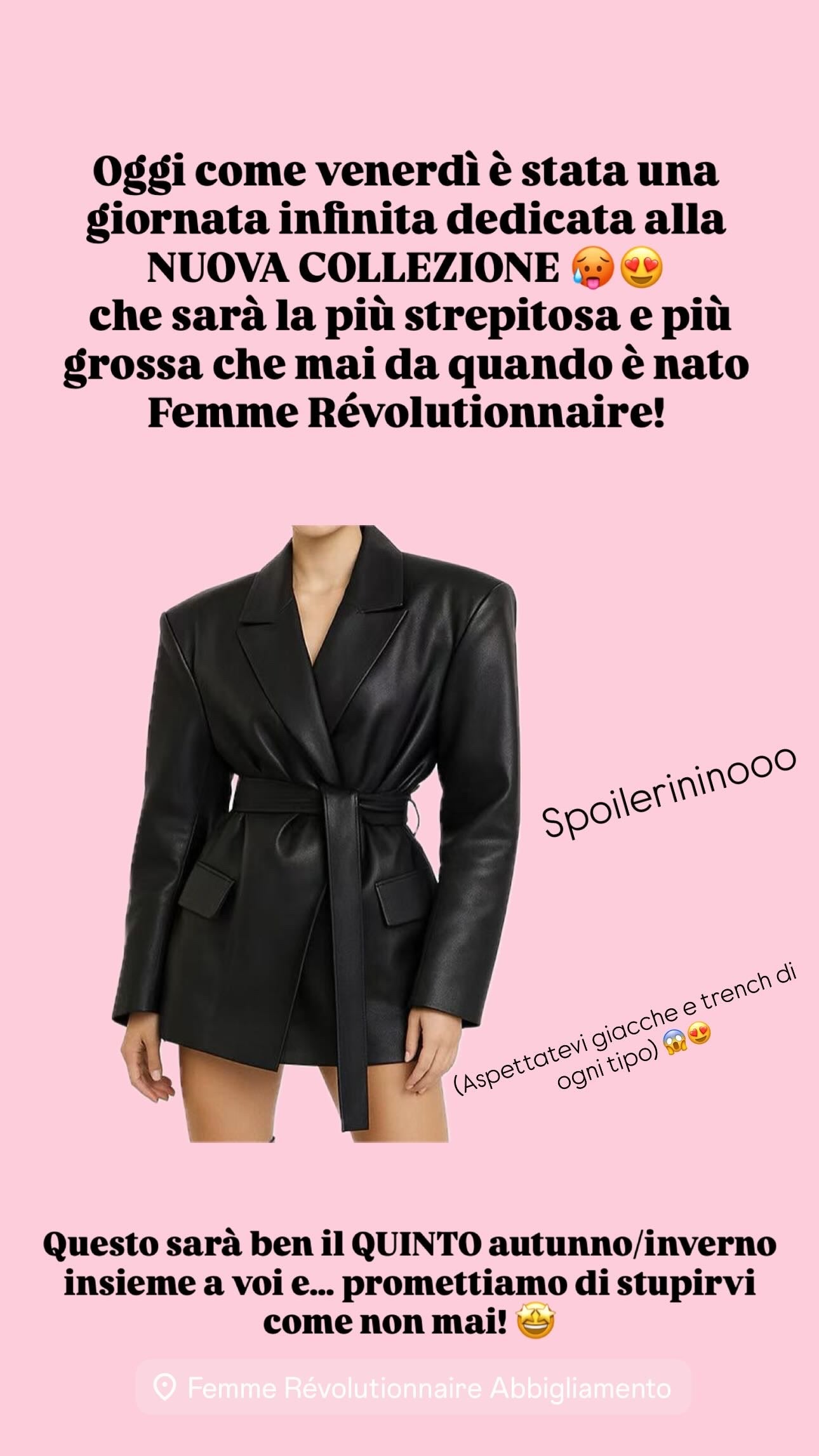 Giacca con spalle bombate