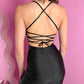 Abito Charlotte String Black
