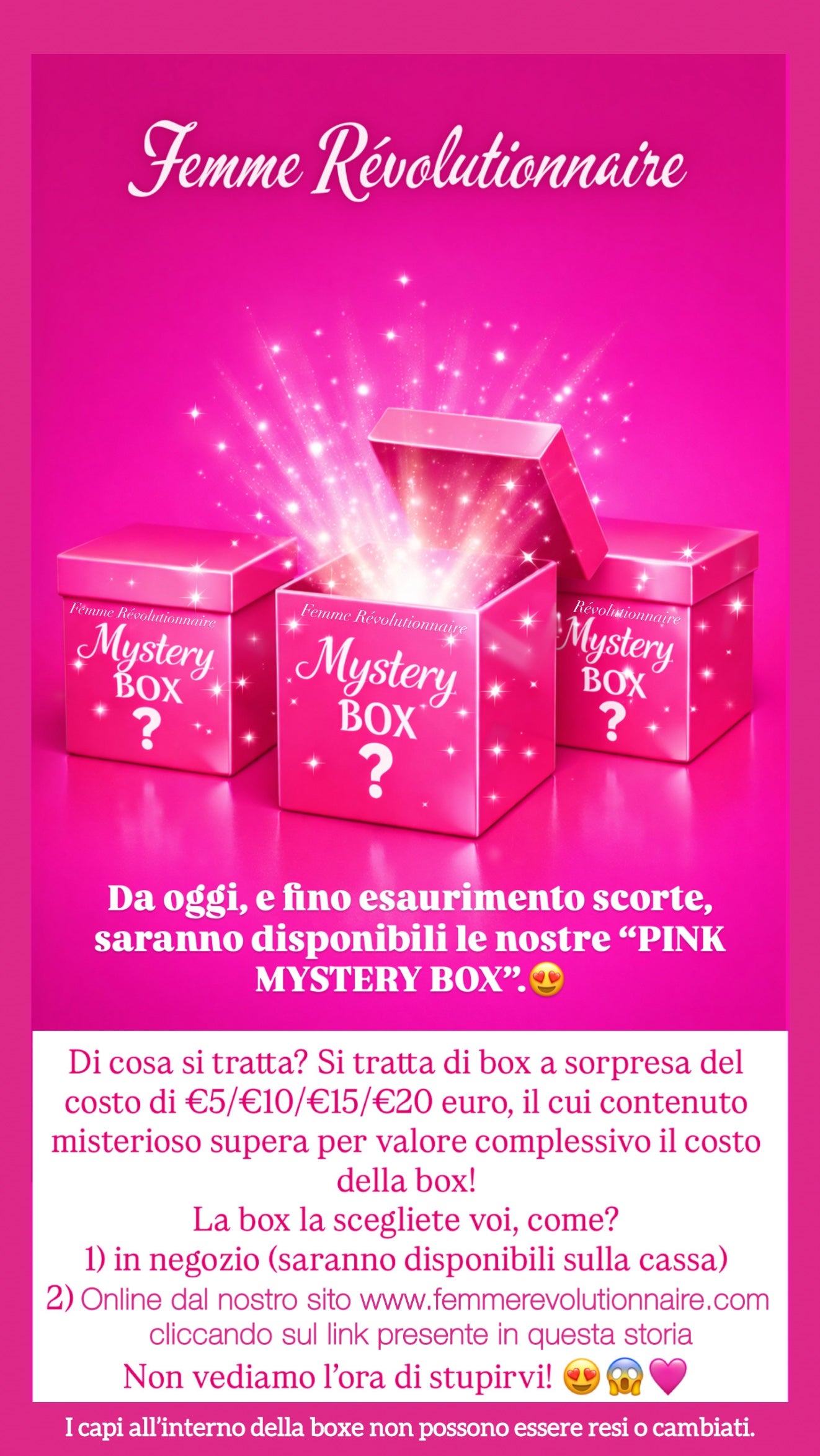 Mistery Box Femme Révolutionnaire