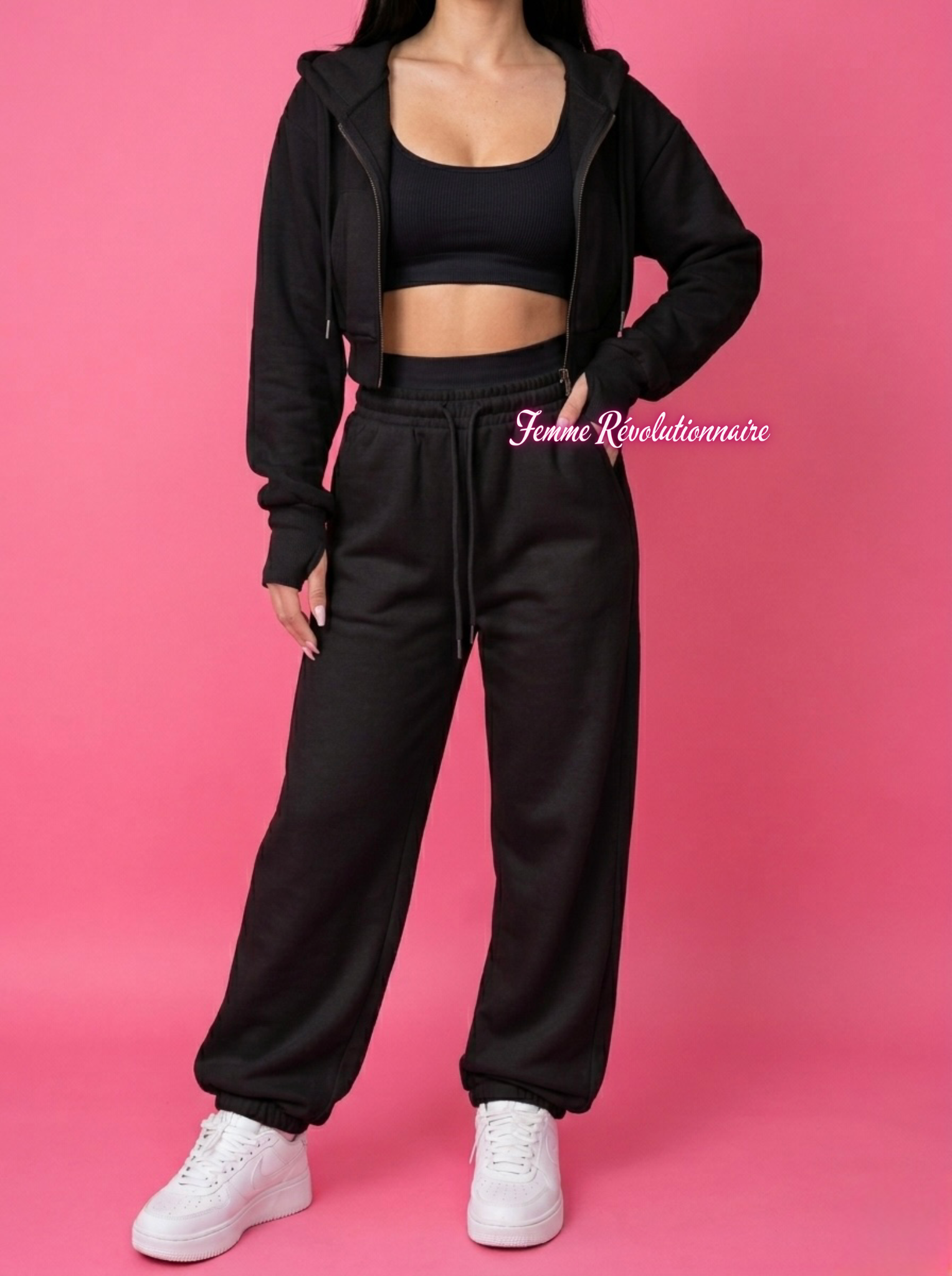Tuta Viral 3 Set Black