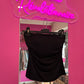 Top Cut-Out Strapless Black