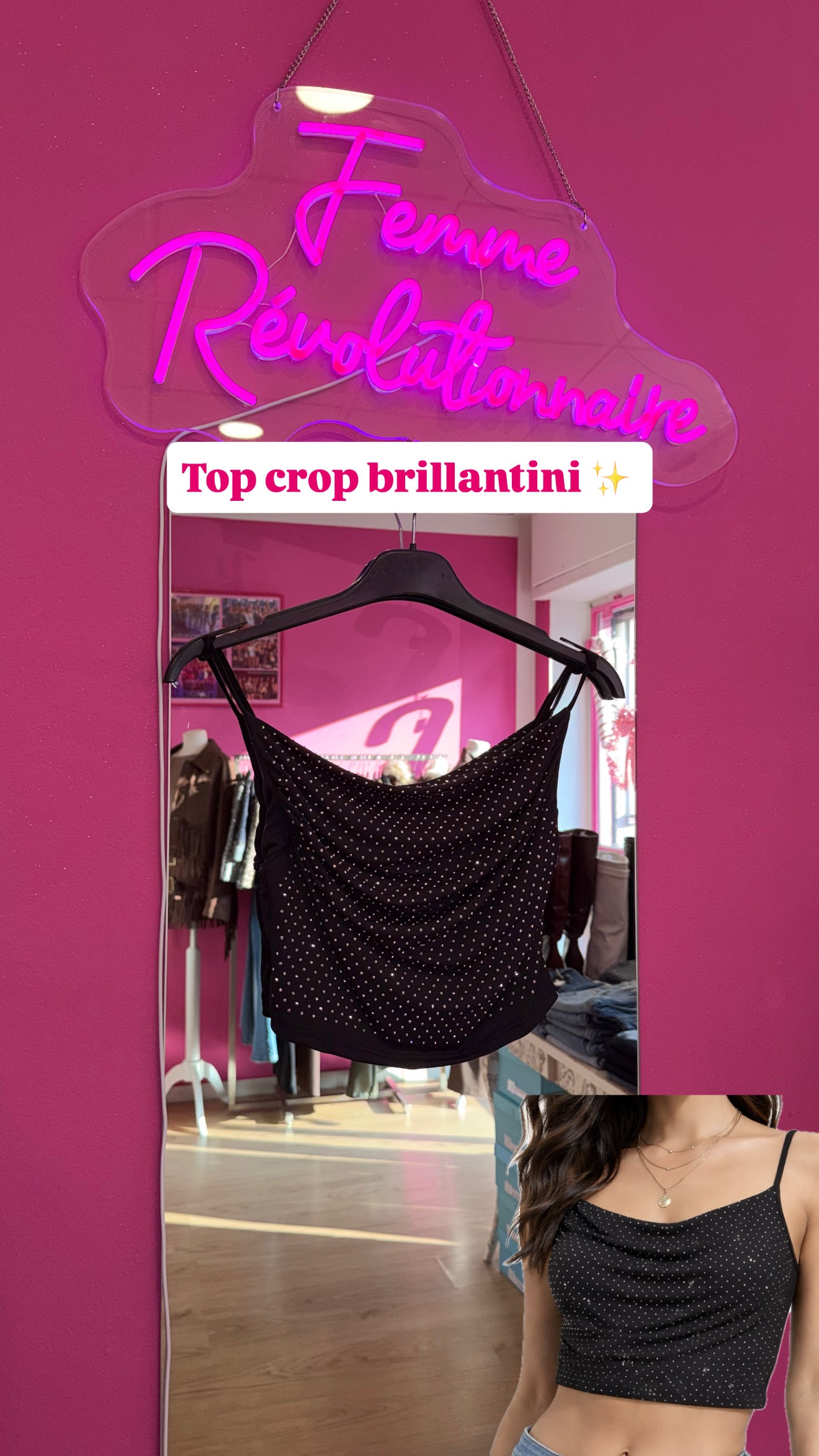 Top Crop Diamond