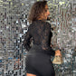 Abito Lace Lady Black