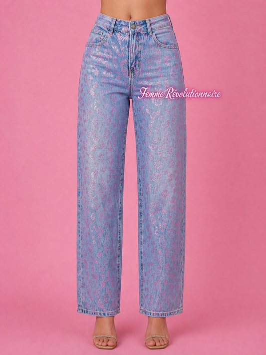 Jeans Pink Wild Blue