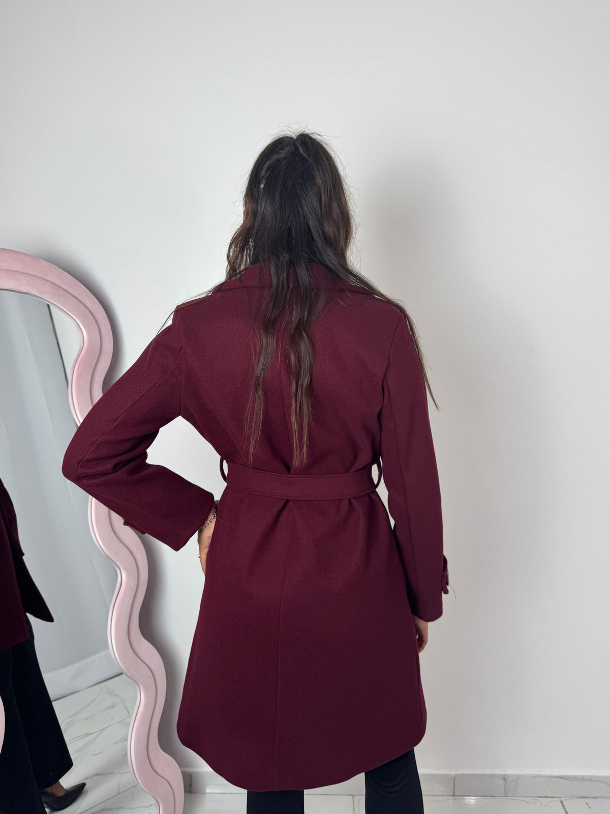 Cappotto London Bordeaux