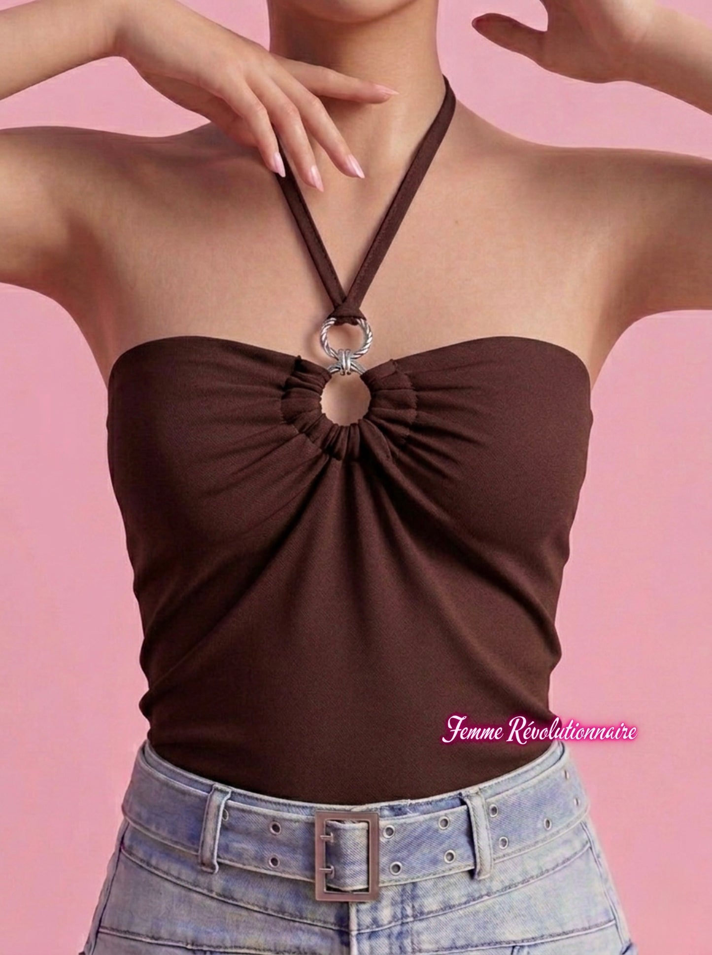 Top Halo Brown