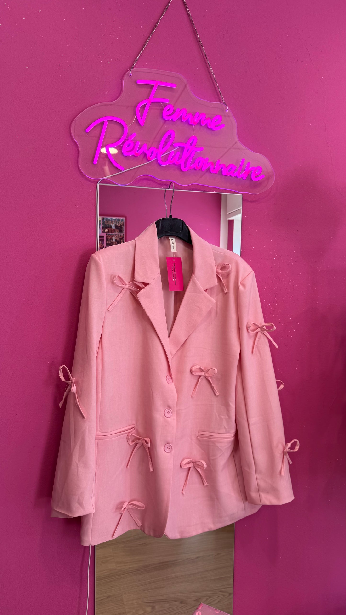 Blazer Bows Pink