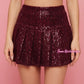 Gonne Velvet Glam Bordeaux