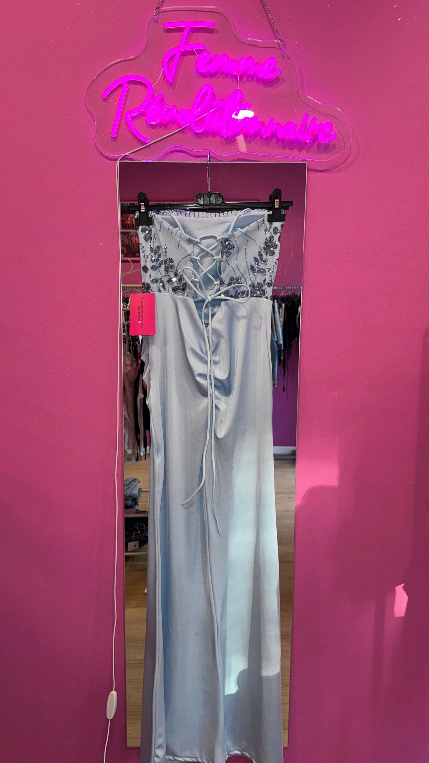 Abito Celine Light Blue