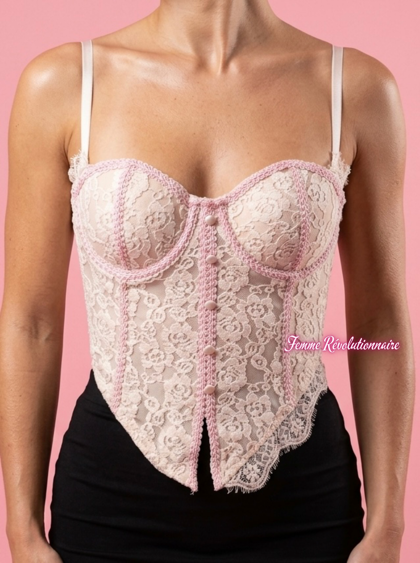 Corsetto Elizabetth Pink