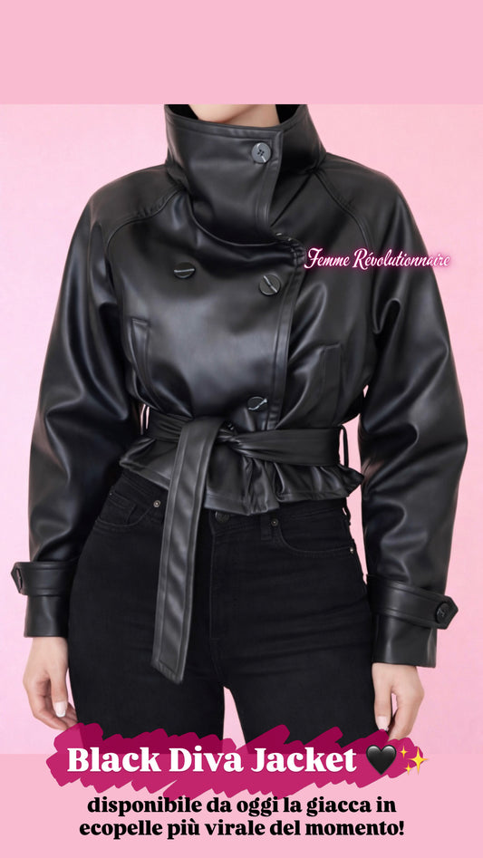 Jacket Diva Black