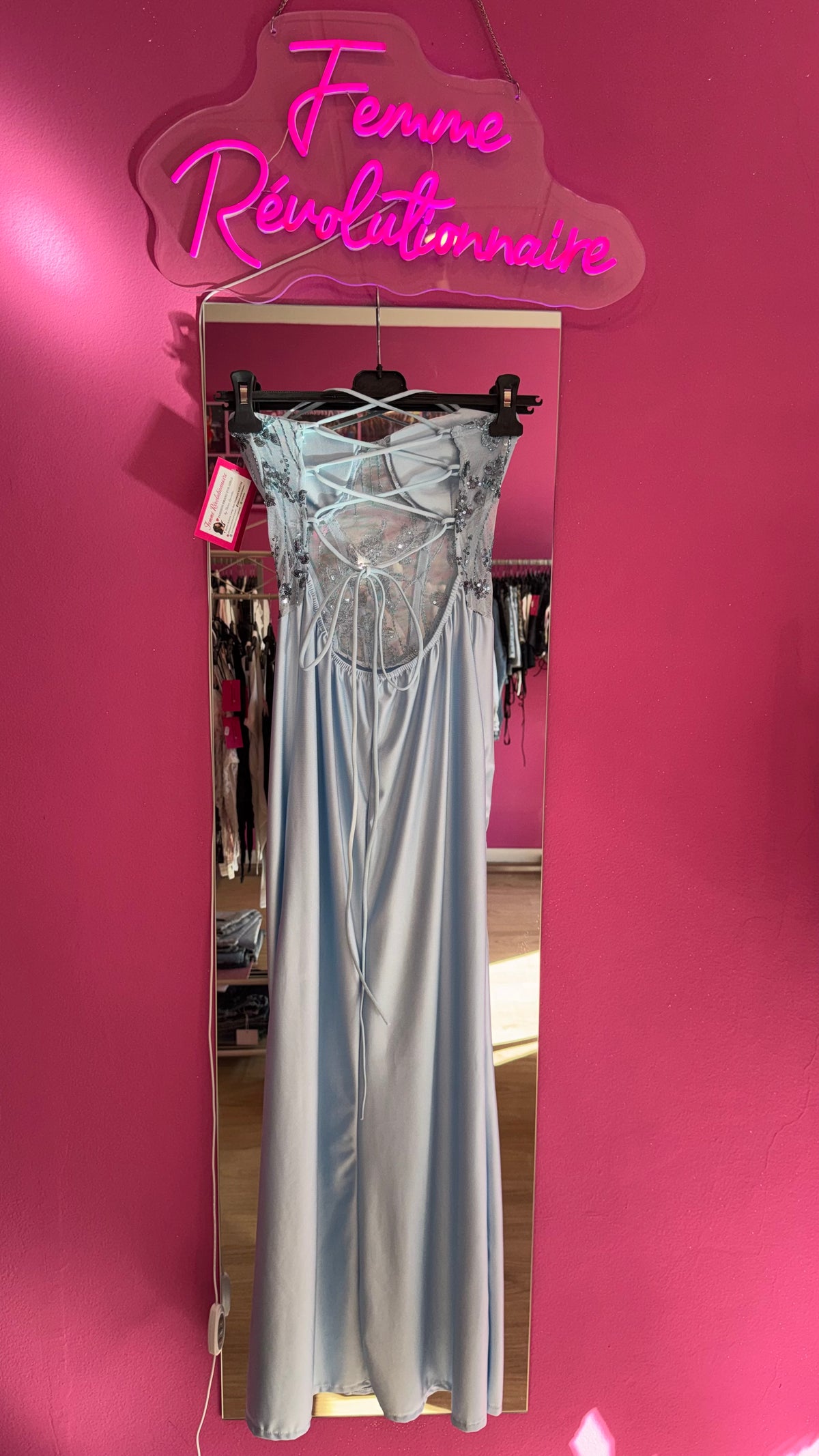 Abito Althea Light Blue