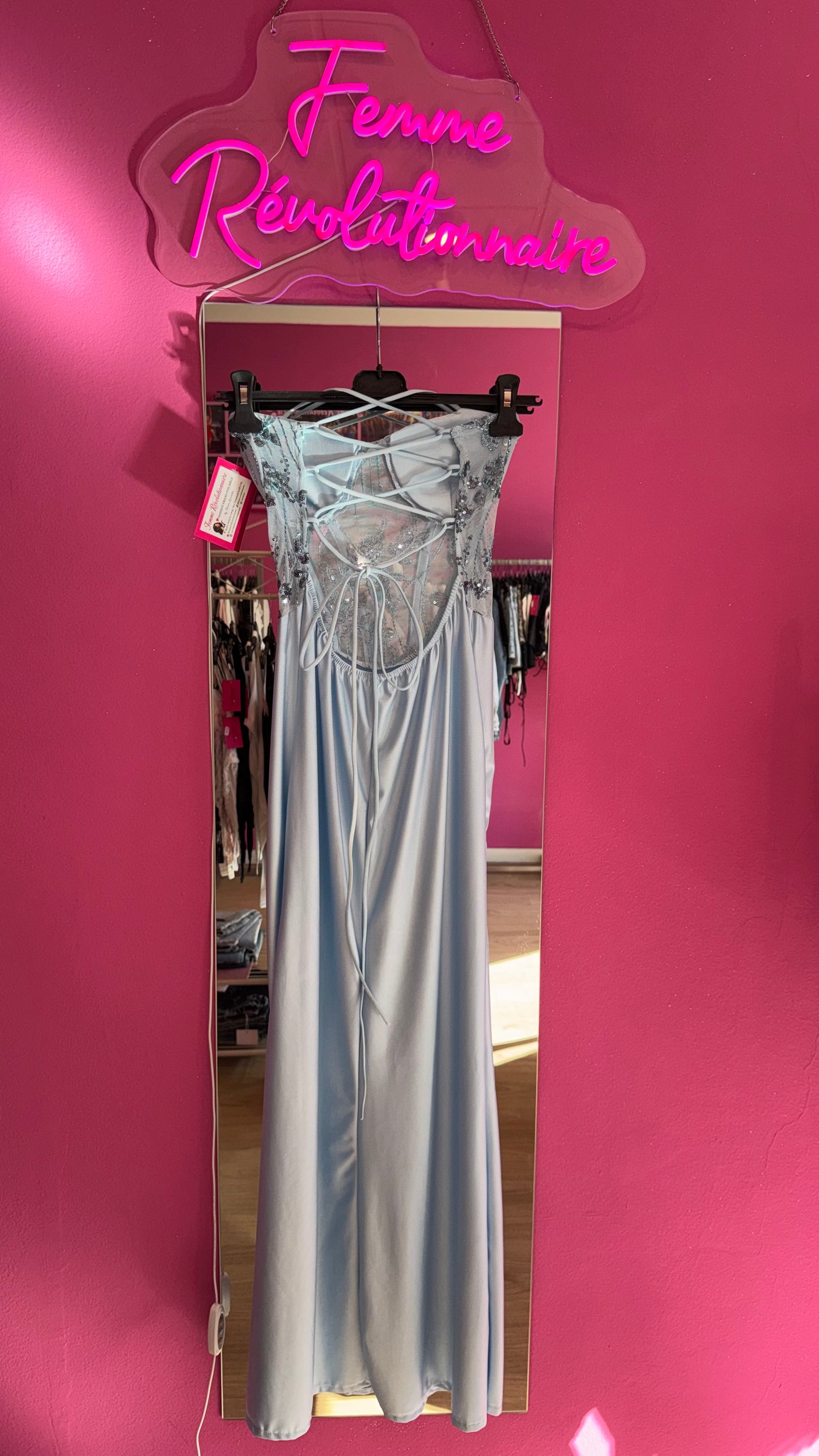 Abito Althea Light Blue