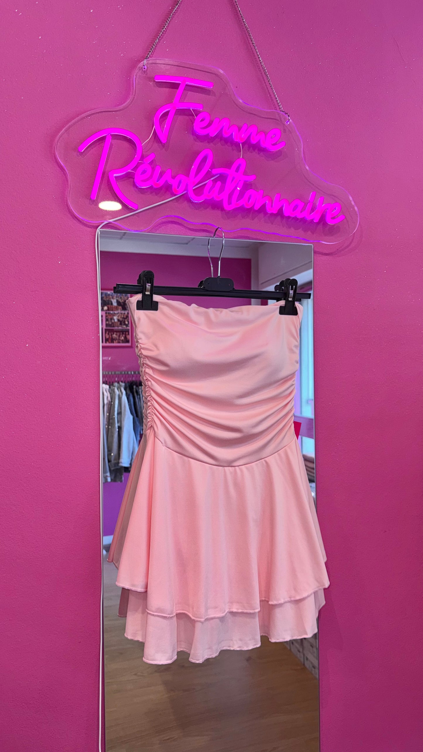 Abito Amelia Pink (a tutina)