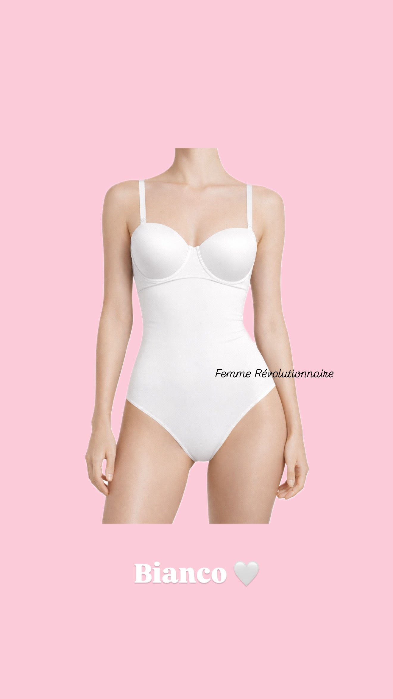 Body modellante mood Skims White