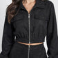 Giacca Suede Dakota Black