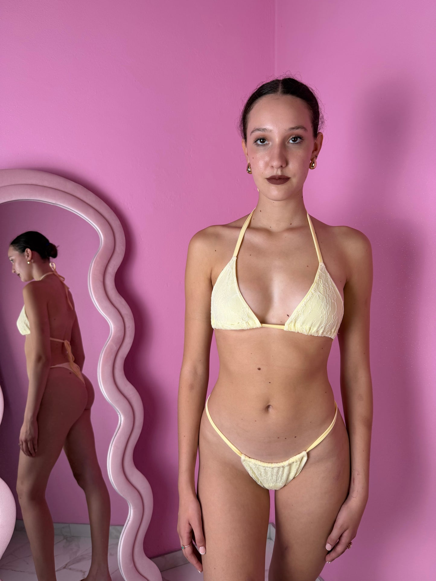 Bikini Tropea Yellow (costume+pareo)