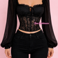 Top Icon Lace Black