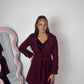 Cappotto London Bordeaux