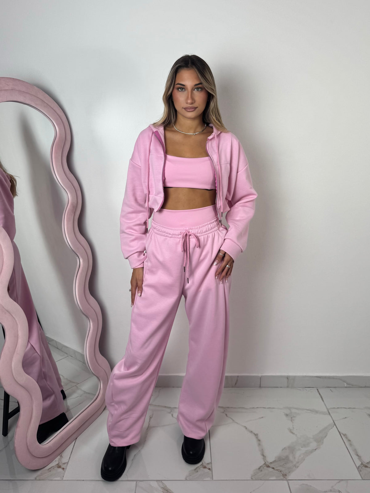 Tuta Viral 3 Set Pink