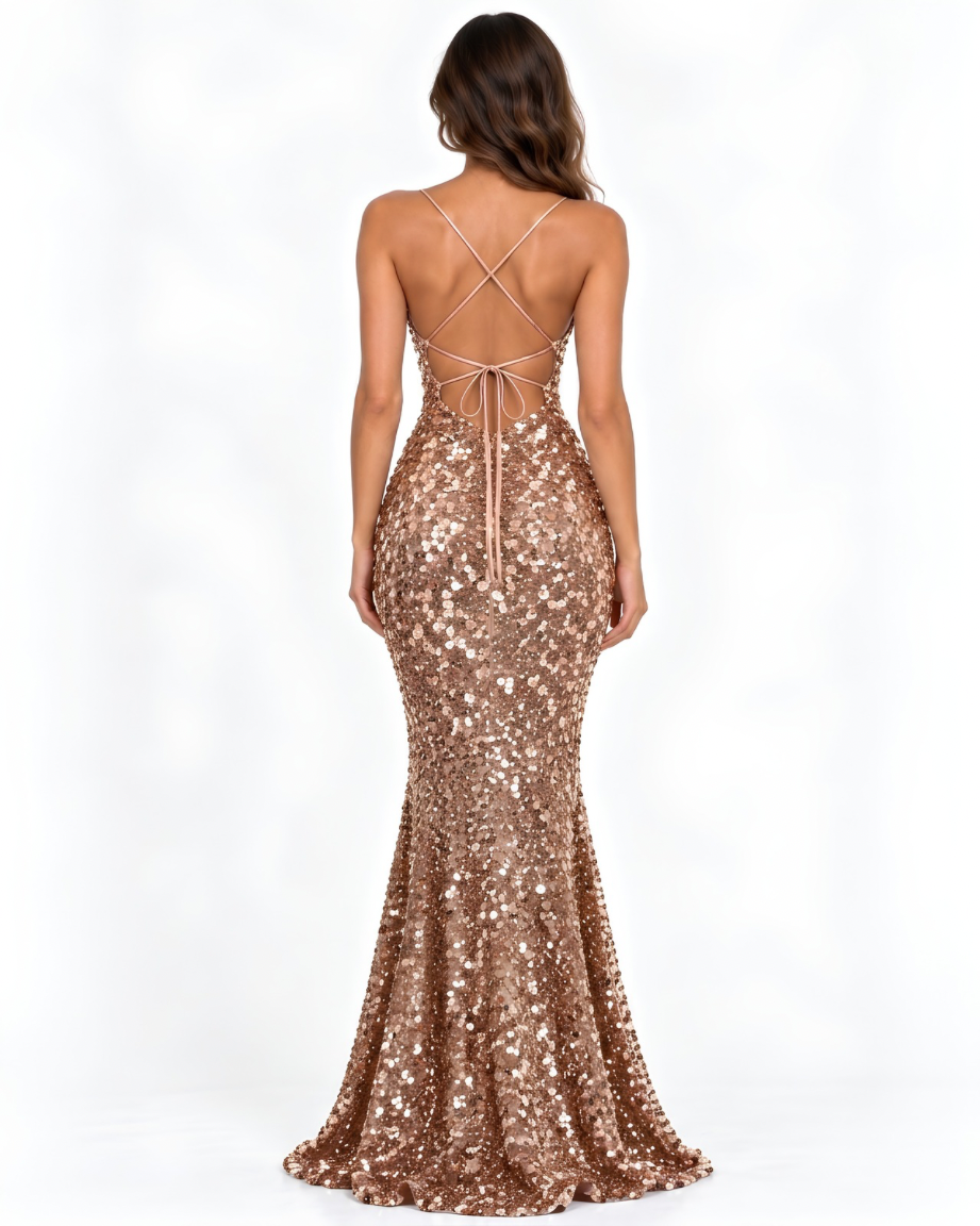 Abito Glamour Light Gold