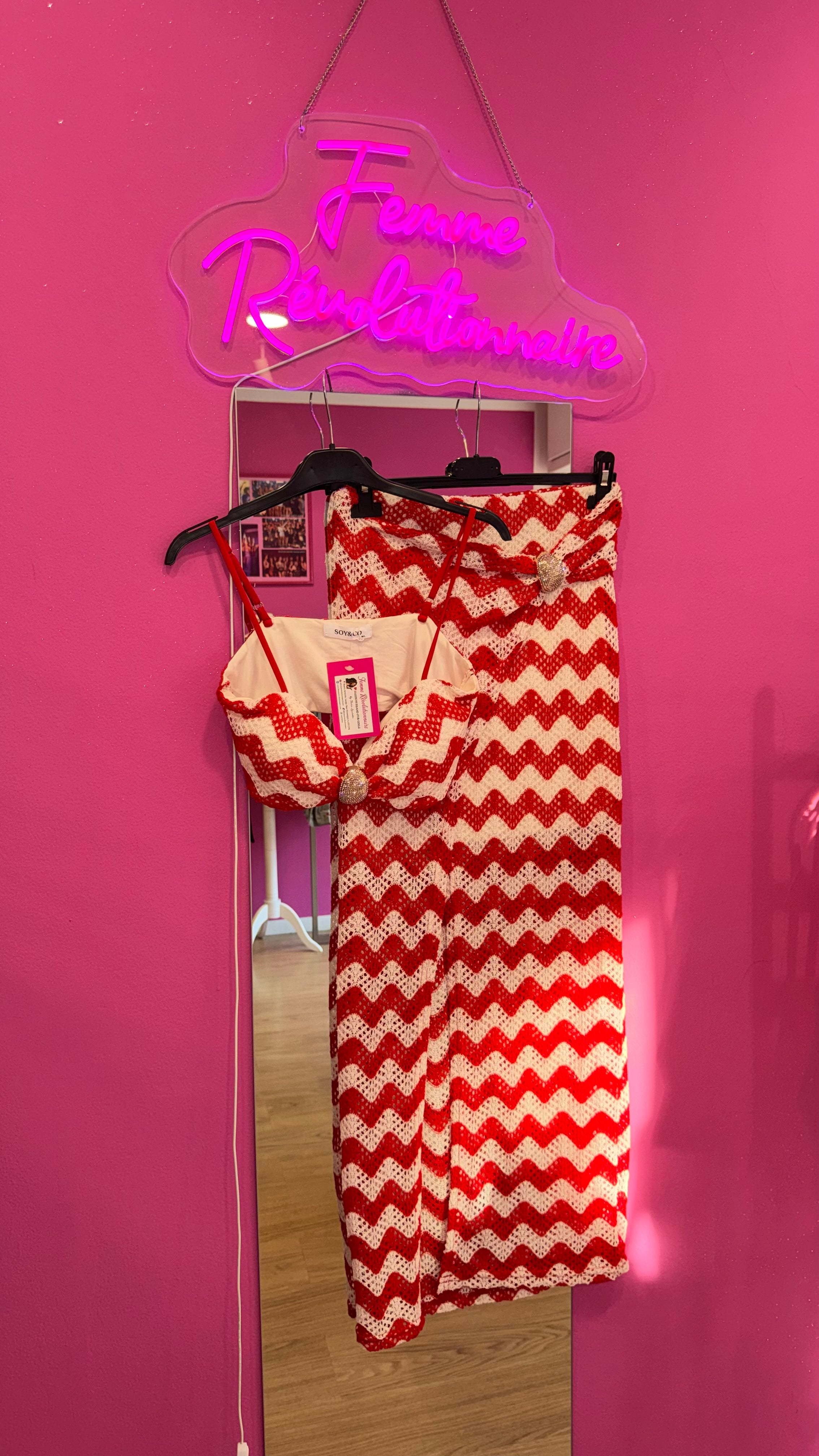 Completo Chevron Orange