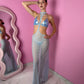 Bikini Marbella Light Blue (costume+pareo)