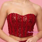 Top Royal Paillettes