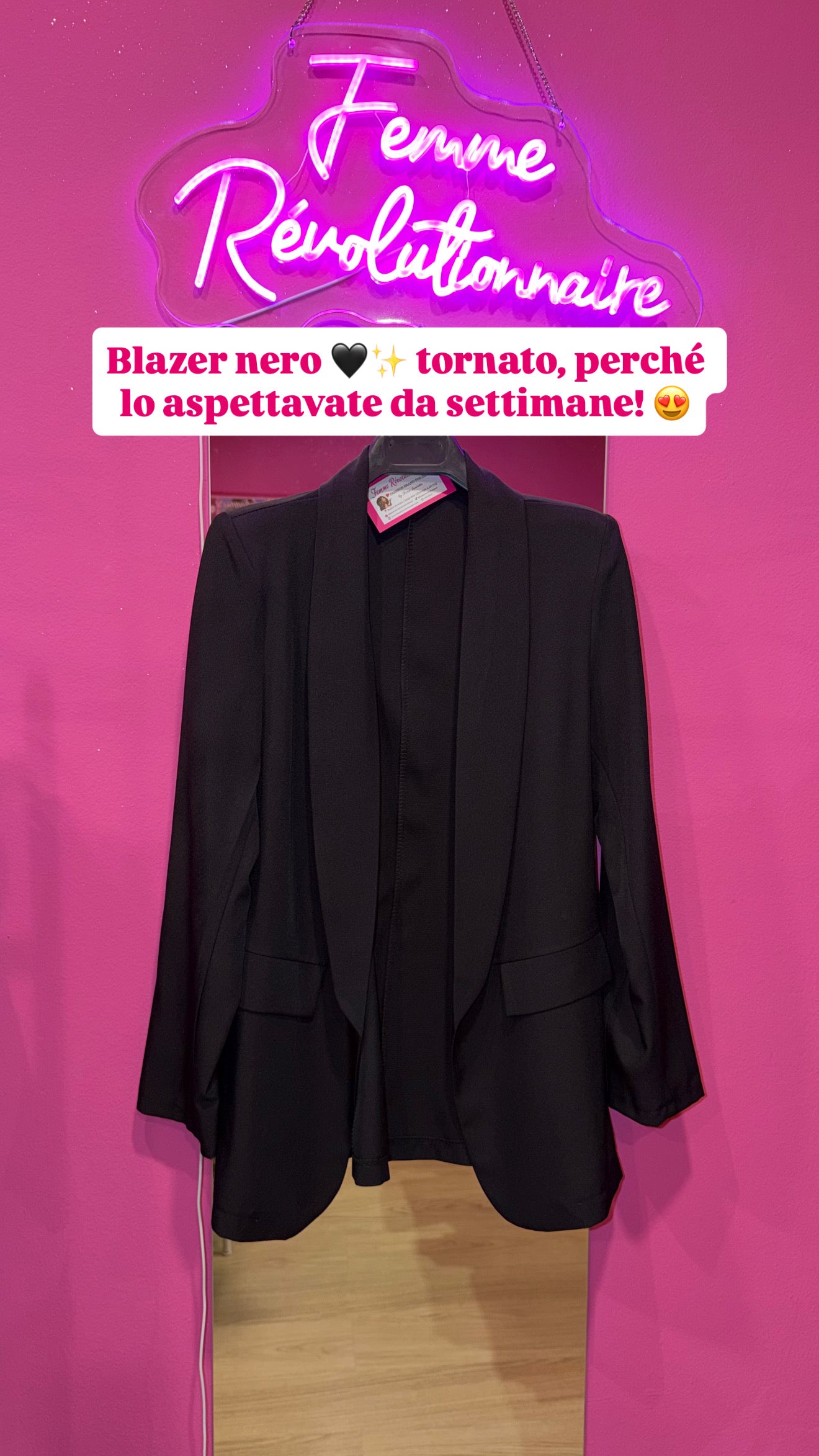 Blazer Nero