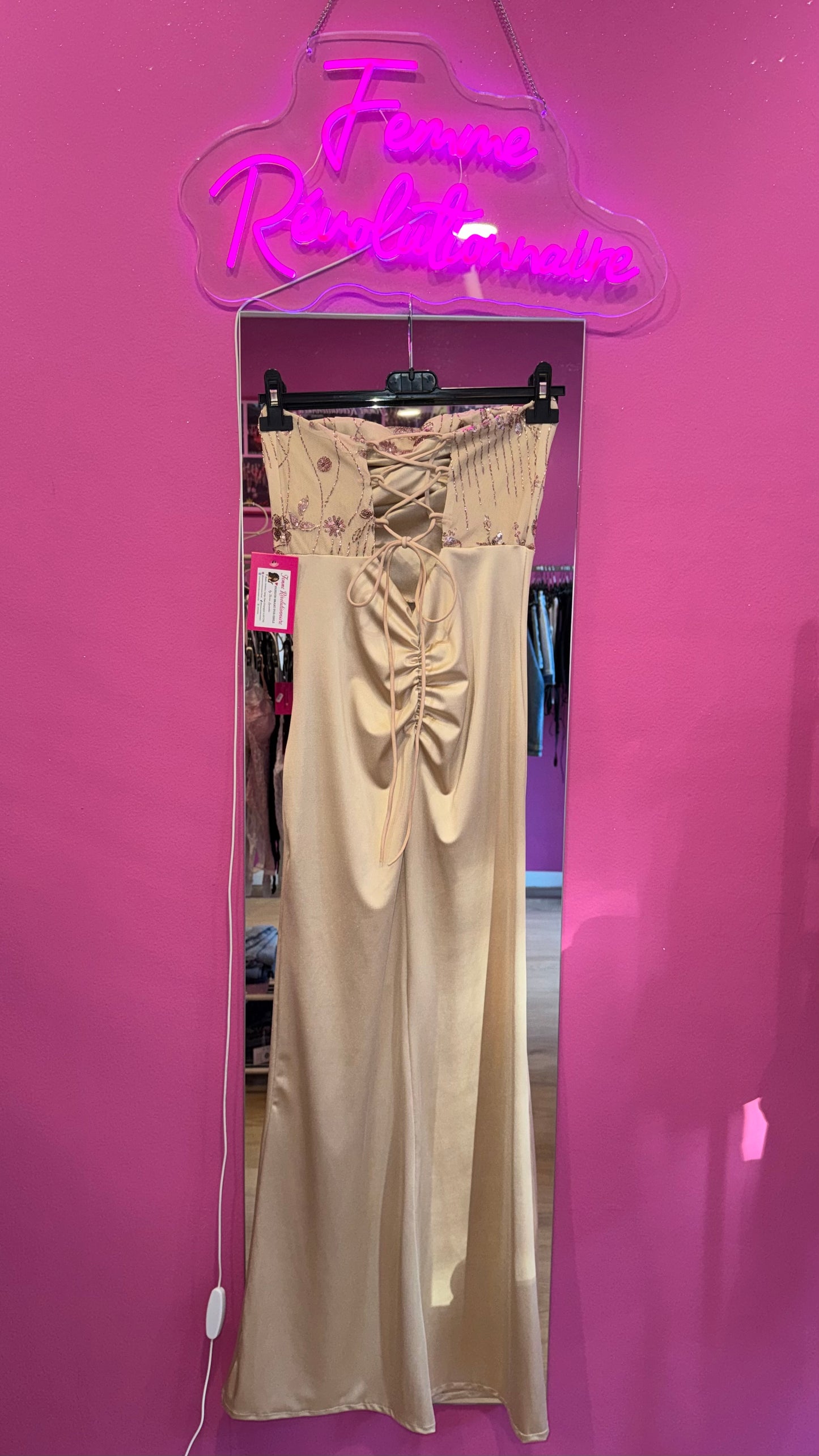 Abito Celine Beige