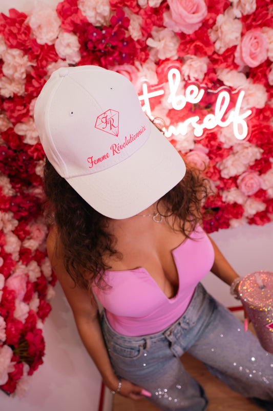 Femme Révolutionnaire Glam Hat white