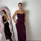 Abito Estelle Bordeaux