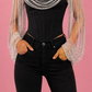 Top Diamond Pendent White