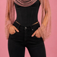 Top Diamond Pendent Pink