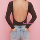 Body Backless Brown