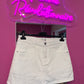 Minigonna Jeans White