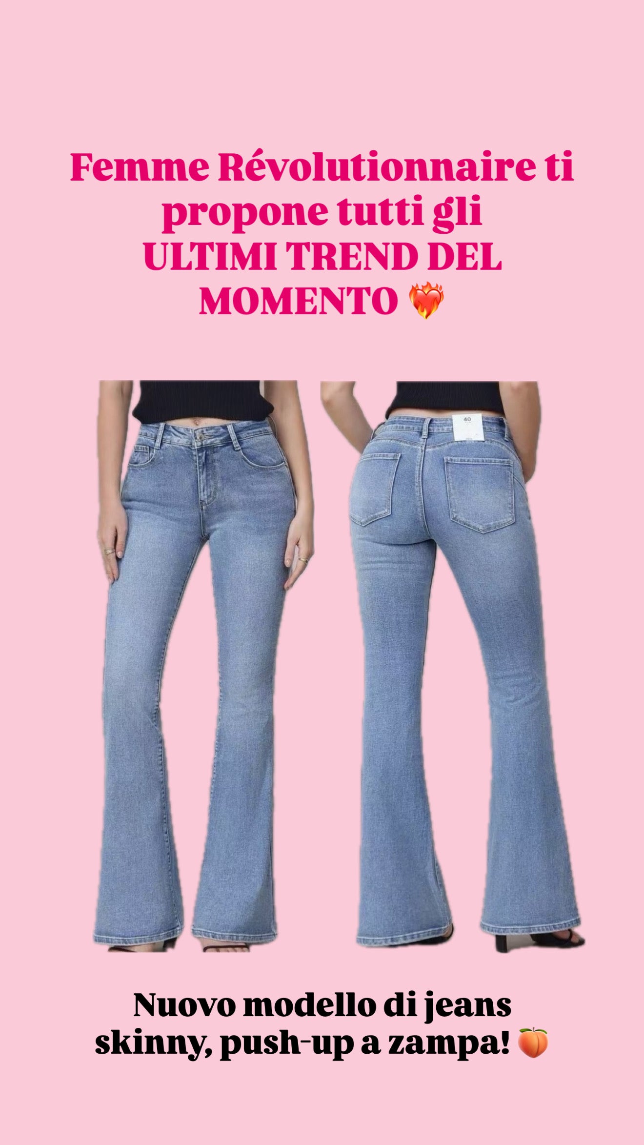 Jeans Angel Flare