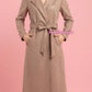 Trench Scamosciato Khaki
