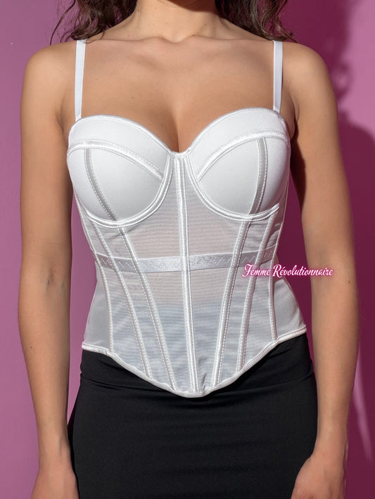 Corsetto Blush Desire White