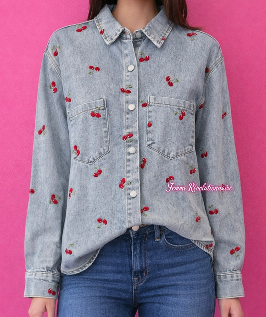 Camicia Cherry Jeans in vari colori
