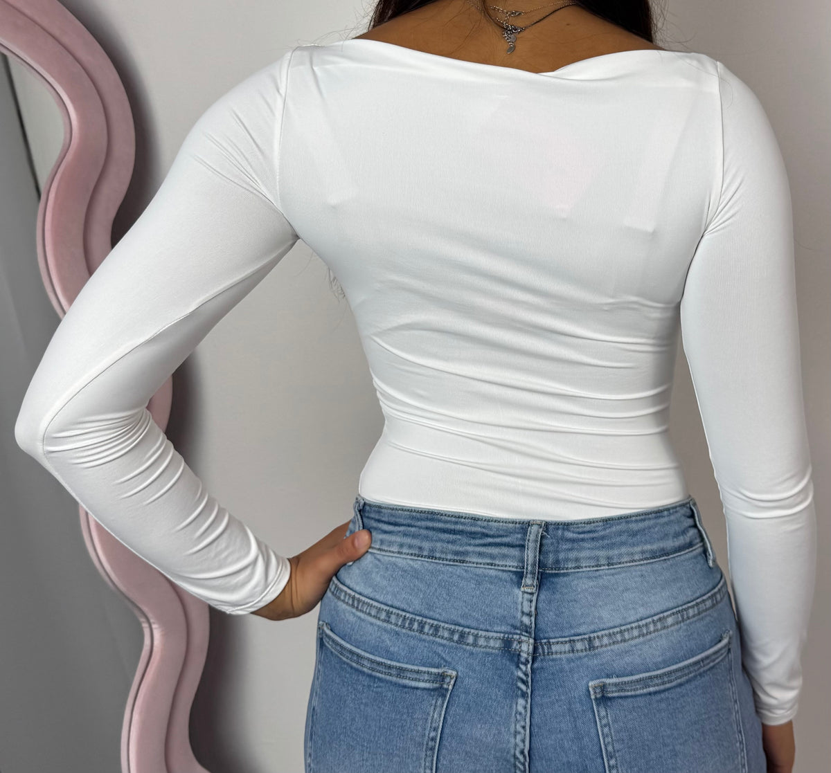 Maglia Boatneck White