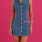 Miniabito Jeans Golden