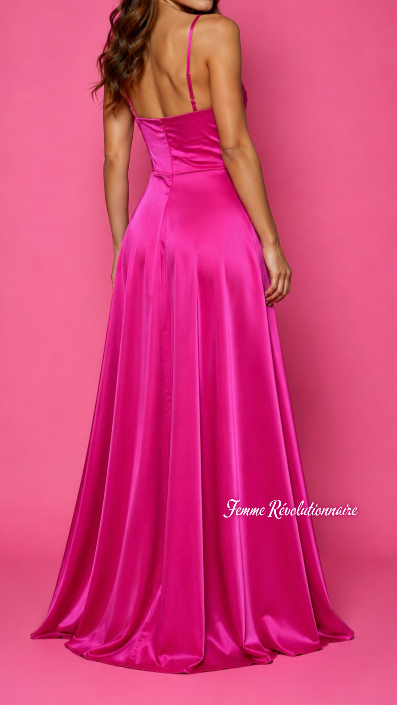 Abito Silk Fucsia