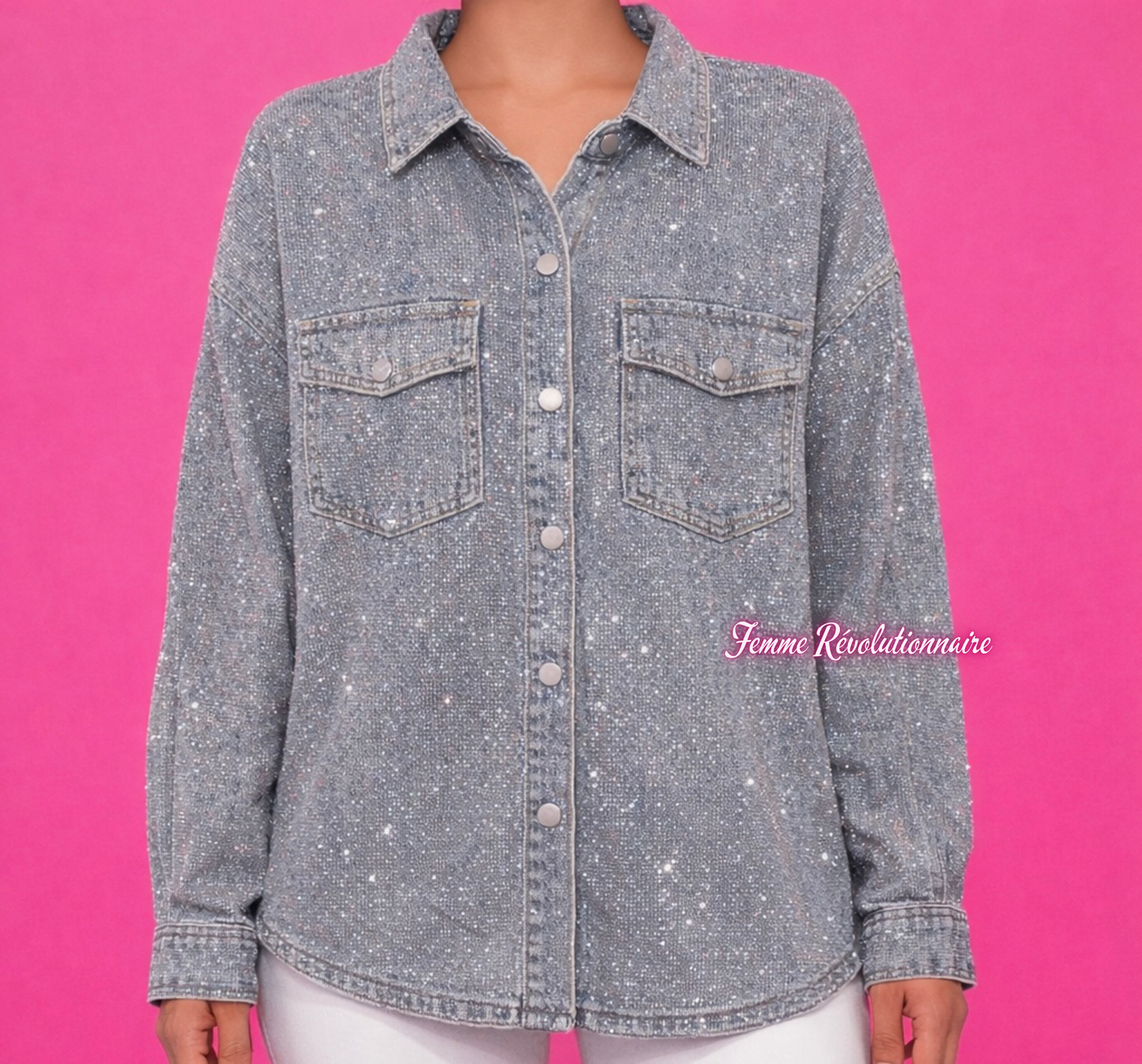 Camicia Crystal Denim