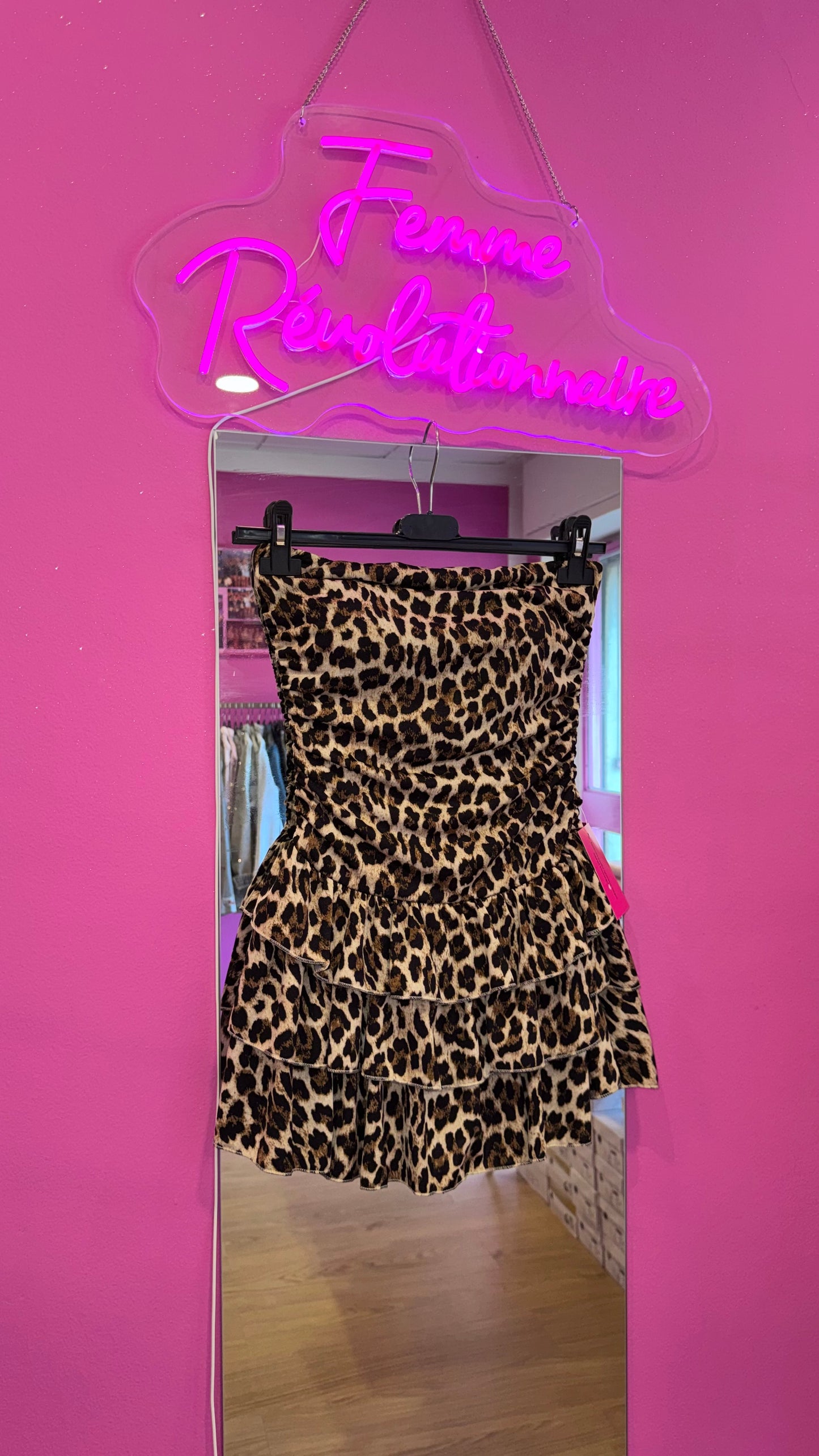 Abito Emily Leopard