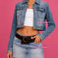 Giubbotto Denim Blue
